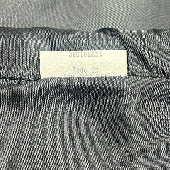 Lafayette 148 New York Black Pinstripe Blazer One Button Size 6 - Picture 5 of 9